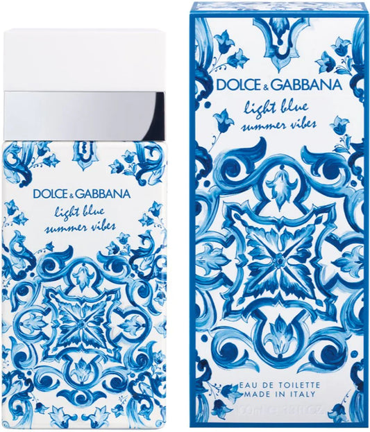 Dolce & Gabbana Light Blue Summer Vibes Eau de Toilette 100ml – A Limited-Edition Escape to the Mediterranean